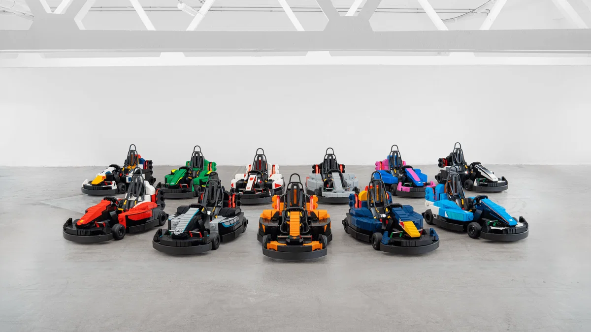 F1 Lego cars return for Silverstone after Miami GP chaos