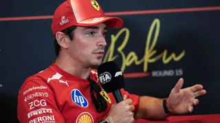 Charles Leclerc grilled on potential grid penalty at Azerbaijan Grand Prix