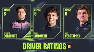 Belgian GP 2026 Driver Ratings: Antonelli delivers, Verstappen shines, McLaren left wondering