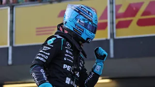 Antonelli crashes in Baku qualifying as Russell takes crushing pole