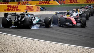 Ferrari criticises "mega harsh" Lewis Hamilton penalty in F1 Belgian GP
