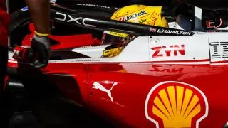 Ferrari explains brake issues that caused Lewis Hamilton’s Madrid F1 retirement