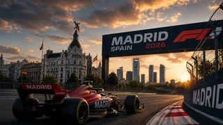 Ferrari becomes first F1 team to test Madrid's new track