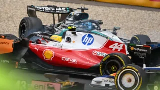 Fred Vasseur disagrees with Lewis Hamilton Belgian GP penalty after George Russell clash
