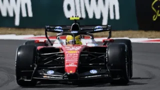 Lewis Hamilton outpaces Mercedes in sole Silverstone F1 practice at British GP, McLaren struggles
