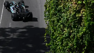 F1 Azerbaijan GP: Russell fastest in first practice as Antonelli's Mercedes breaks down