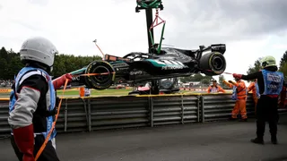 What we can learn from Mercedes' floor after Russell's Belgian GP retirement