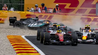 Hamilton disagrees with FIA penalty as Russell backs Ferrari driver