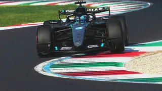 Russell edges Leclerc in second Italian GP practice