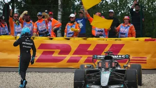 Russell slams "dangerous" battery issue before Hamilton Belgian GP clash