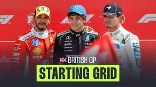 F1 starting grid: Antonelli pips Leclerc and Hamilton to British GP pole