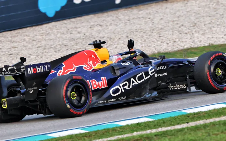 Max Verstappen edges Mercedes out by winning wet-dry thriller at Sepang