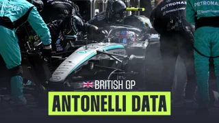 Kimi Antonelli data reveals if British GP victory was stolen from his grasp