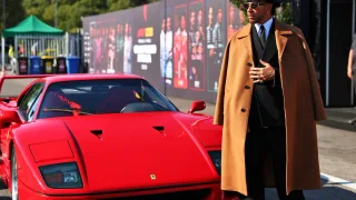 Lewis Hamilton details “insane” Ferrari F40 journey in new video