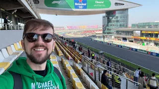 Is this the luckiest F1 fan on the planet?