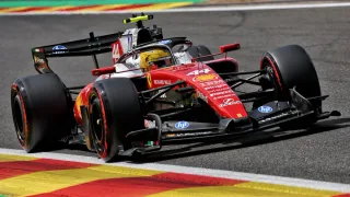 Lewis Hamilton claims Ferrari car was ‘missing a couple of tenths’ in F1 Belgian GP qualifying after crash