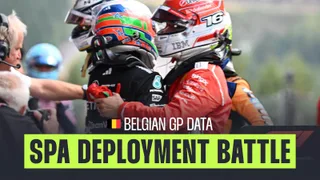 How Antonelli outfoxed Leclerc in fascinating Belgian GP energy deployment duel