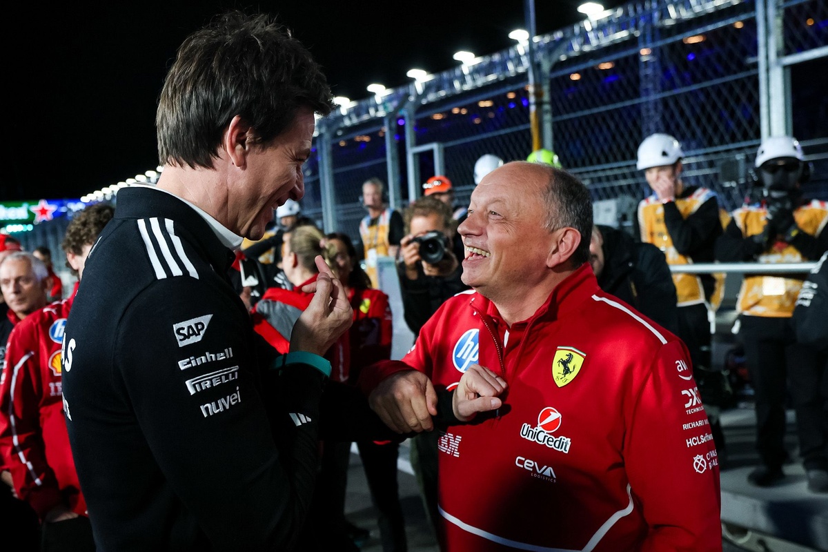 F1 | Wolff, la Ferrari e il budget cap: quando la partita si gioca davanti ai microfoni
