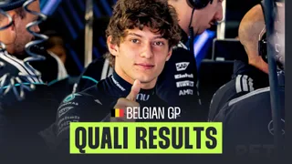 Belgian Grand Prix qualifying results: Antonelli heads Verstappen as penalties hit