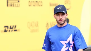 Pierre Gasly jokes wager on red flag chaos in Madring F1 debut