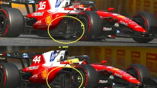 F1 | Ferrari: Leclerc e Hamilton hanno corso con due configurazioni aerodinamiche diverse