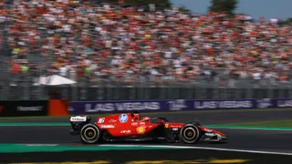 What happened in Italian GP first practice
