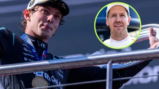 Sebastian Vettel responds as Kimi Antonelli closes in on 16-year F1 record
