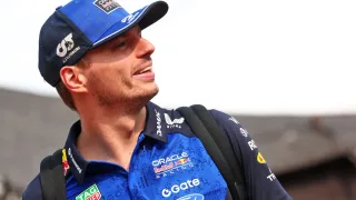 Max Verstappen on sharing the track with MotoGP legend and "cool guy" Valentino Rossi in GT3 race