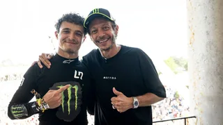 Lando Norris earns emotional praise from MotoGP icon Valentino Rossi