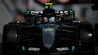 F1 Spanish GP: Kimi Antonelli leads tricky second practice as Arvid Lindblad crashes