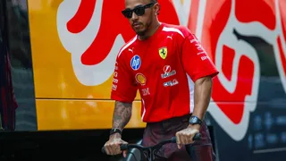 Lewis Hamilton shares first photos with new puppy Halo