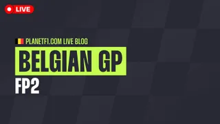 F1 Live: Follow FP2 action at the Belgian Grand Prix