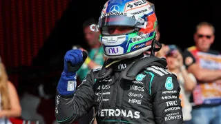Kimi Antonelli beats Max Verstappen to pole in red-flagged F1 Belgian GP qualifying