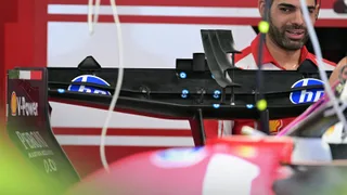 First look: Ferrari debuts extreme Macarena rear wing at Hungarian GP
