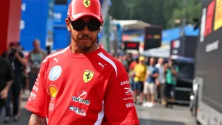 Hamilton hails Ferrari improvements as he "takes responsibility" for disappointing result