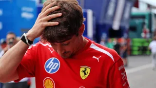 Charles Leclerc admits he went “too far” in Oscar Piastri F1 clash at Belgian GP