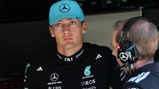 George Russell on brink of engine penalty after latest Mercedes issue in Hungary F1 qualifying
