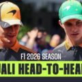 F1 2026: Head-to-head qualifying records between teammates