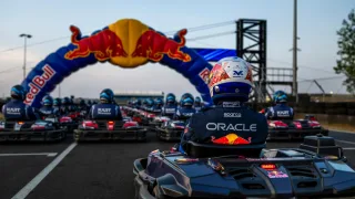 Max Verstappen to take on 100 drivers in huge karting challenge