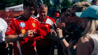 Piquet mother takes swipe at Leclerc's paddock style